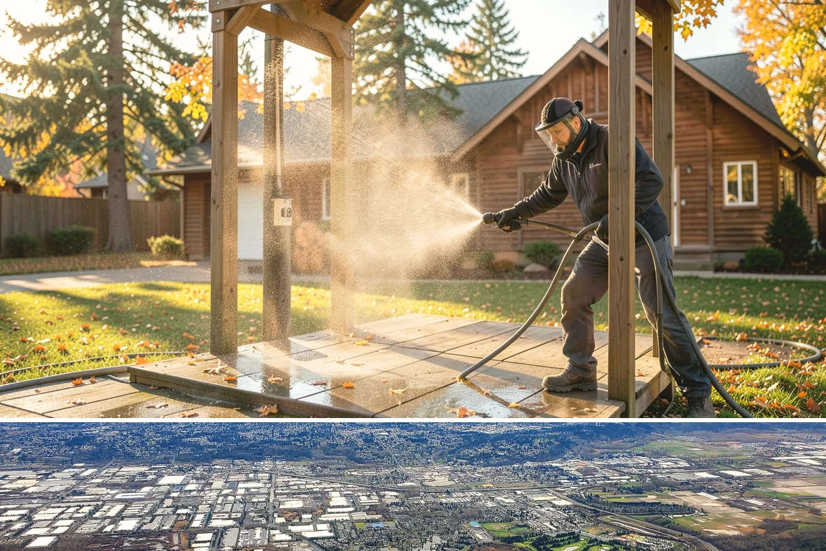 Low-Pressure Washing in Kent, King County, WA - Suited to any season, with the region's wetter months being the most common time growth demands attention.