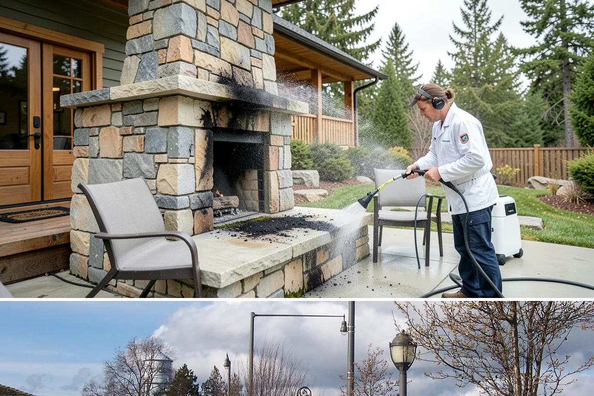 Low-Pressure Washing in Marysville, Snohomish County, WA - Suited to any season, with the region's wetter months being the most common time growth demands attention.