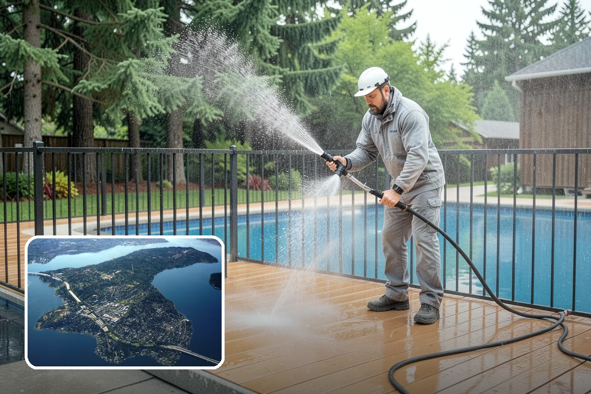 Low-Pressure Washing in Mercer Island, King County, WA - Protects fragile finishes from high-pressure damage