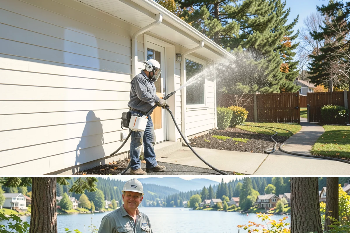 Low-Pressure Washing in Milton, King County, WA - Suited to any season, with the region's wetter months being the most common time growth demands attention.