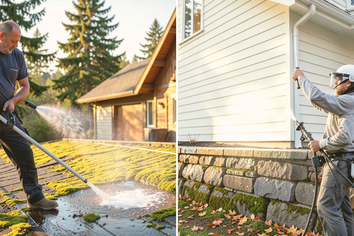 Low-Pressure Washing in Mount Vernon, Skagit County, WA - Test the surface to confirm the safe pressure range