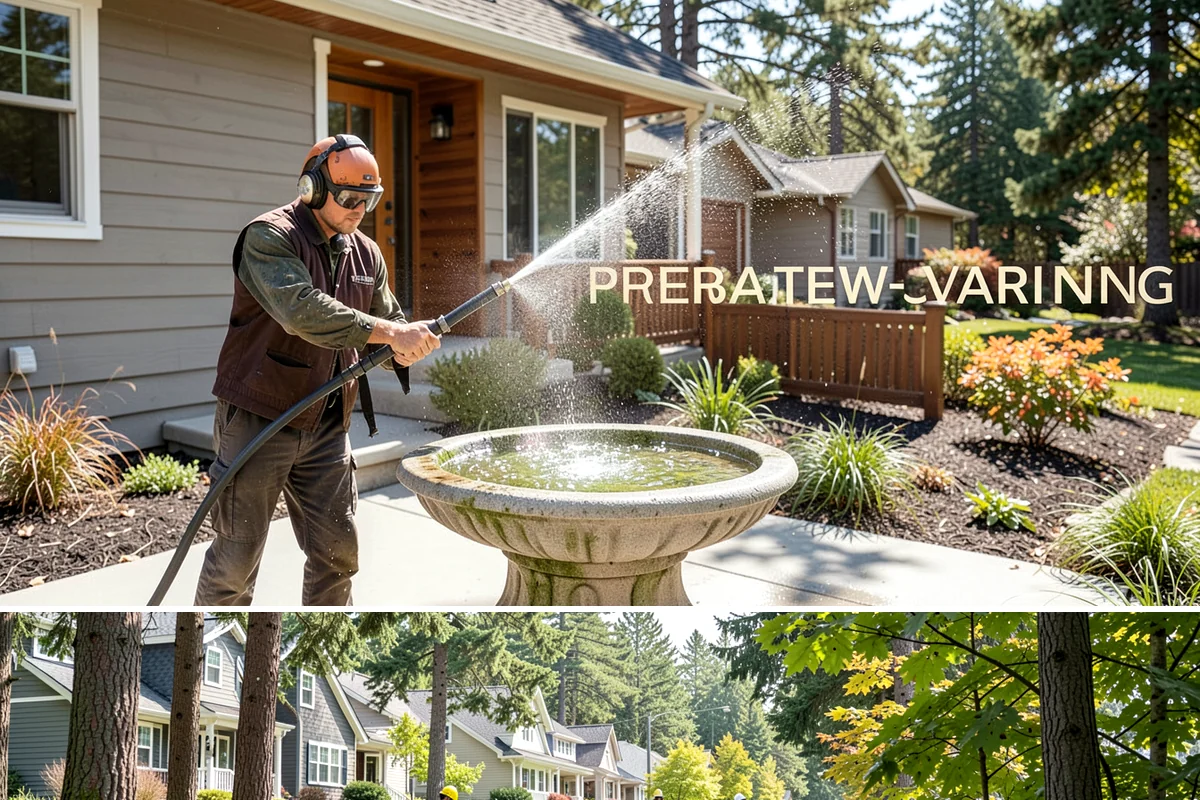 Low-Pressure Washing in Normandy Park, King County, WA - Suited to any season, with the region's wetter months being the most common time growth demands attention.