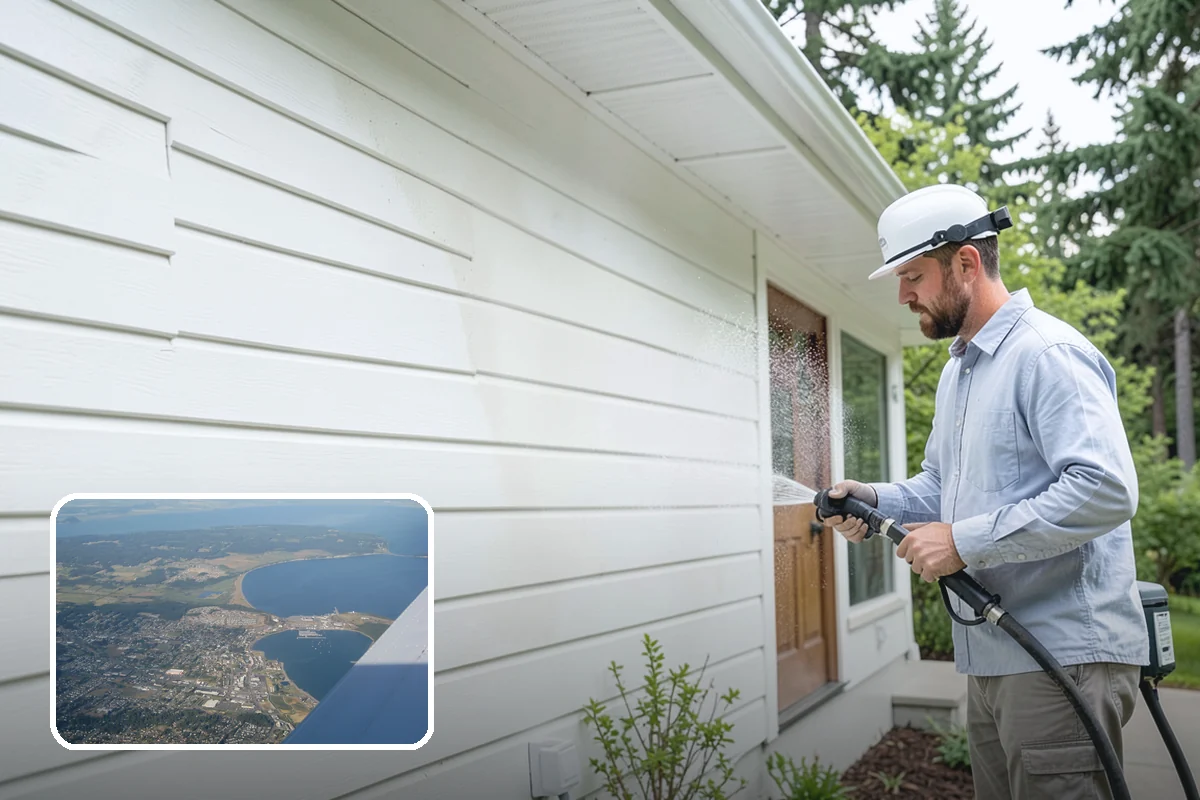 Low-Pressure Washing in Oak Harbor, Island County, WA - Protects fragile finishes from high-pressure damage