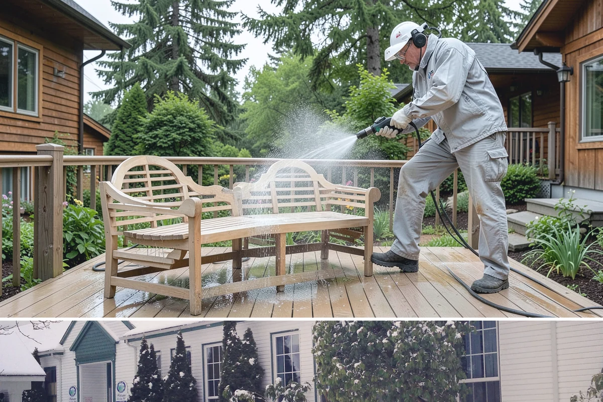 Low-Pressure Washing in Pacific, King County, WA - Suited to any season, with the region's wetter months being the most common time growth demands attention.