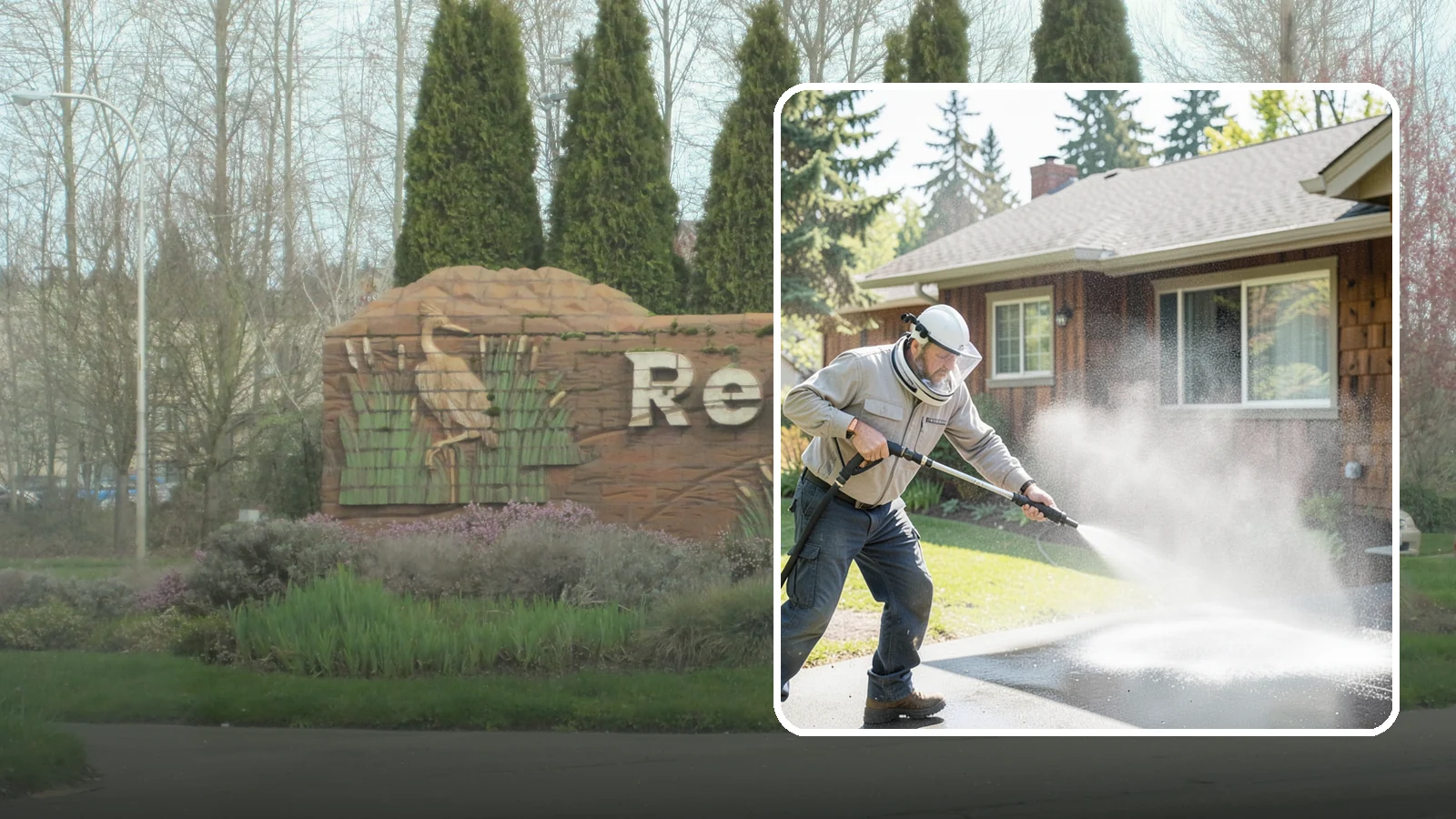 Low-Pressure Washing in Renton, King County, WA - Low-pressure washing uses a reduced water force to clean surfaces that would be scarred or gouged by a standard pressure washer.