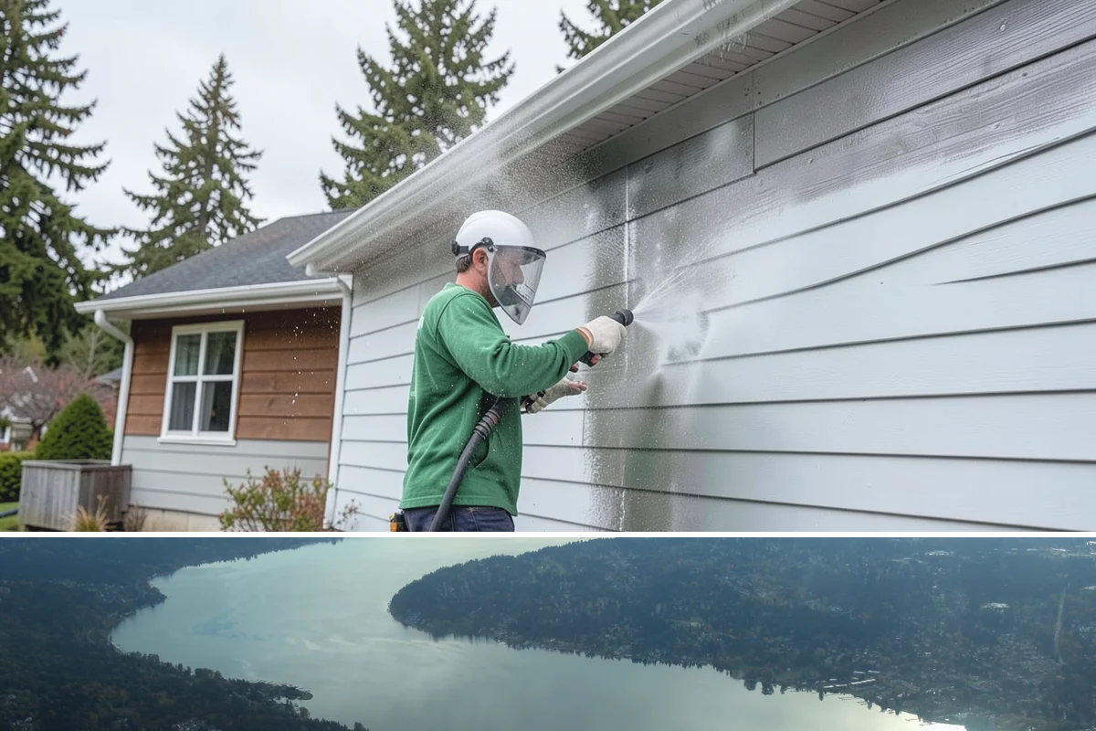 Low-Pressure Washing in Sammamish, King County, WA - Suited to any season, with the region's wetter months being the most common time growth demands attention.
