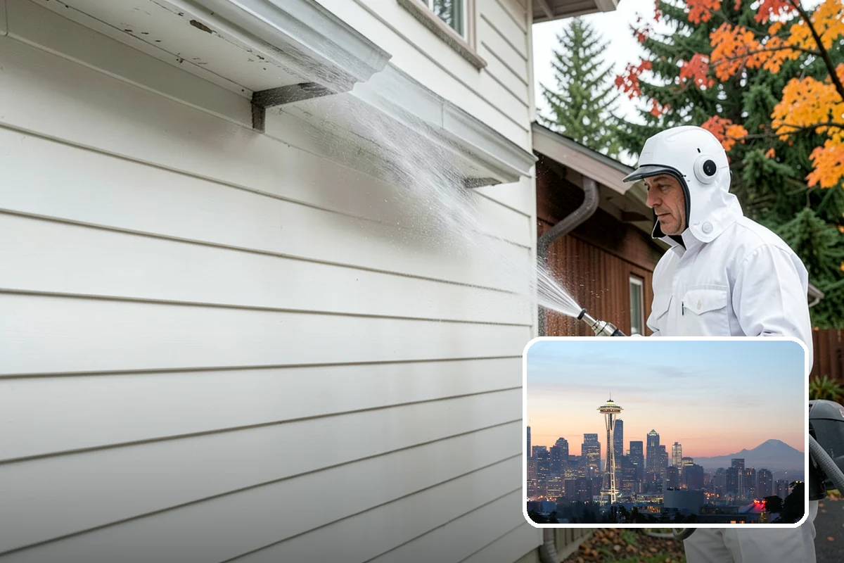 Low-Pressure Washing in Seattle, King County, WA - Protects fragile finishes from high-pressure damage