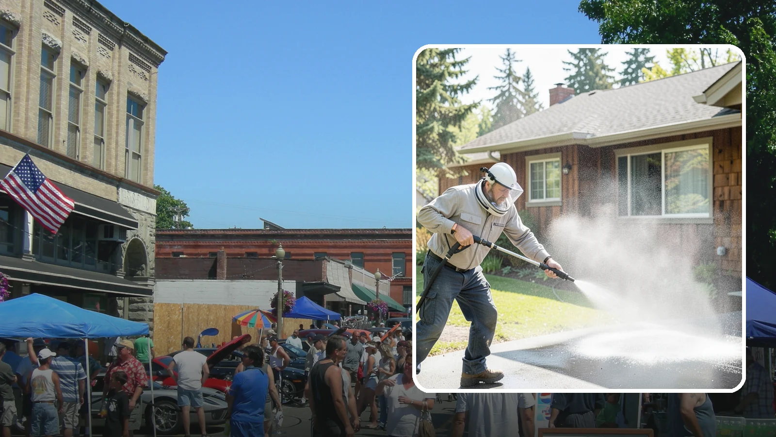 Low-Pressure Washing in Snohomish, Snohomish County, WA - Low-pressure washing uses a reduced water force to clean surfaces that would be scarred or gouged by a standard pressure washer.