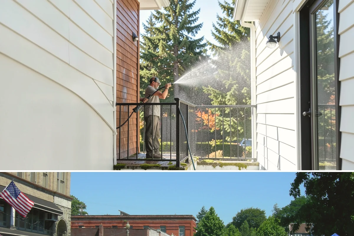 Low-Pressure Washing in Snohomish, Snohomish County, WA - Suited to any season, with the region's wetter months being the most common time growth demands attention.