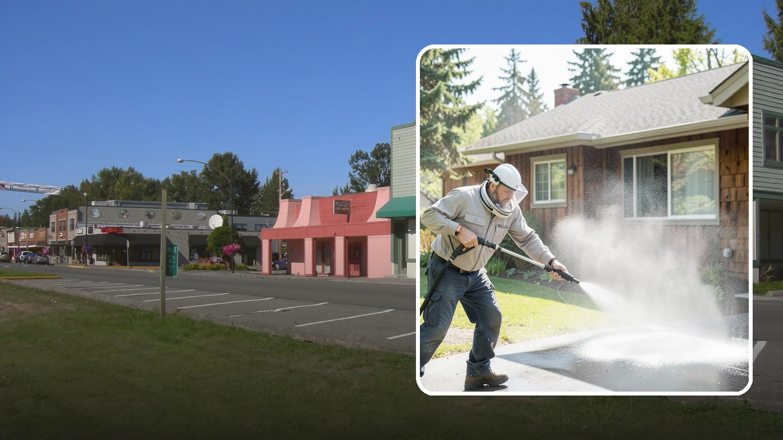 Low-Pressure Washing in Snoqualmie, King County, WA - Low-pressure washing uses a reduced water force to clean surfaces that would be scarred or gouged by a standard pressure washer.