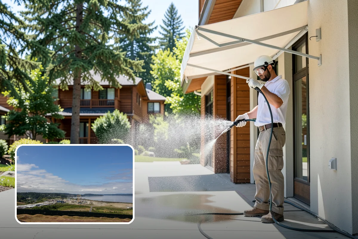 Low-Pressure Washing in University Place, Pierce County, WA - Protects fragile finishes from high-pressure damage