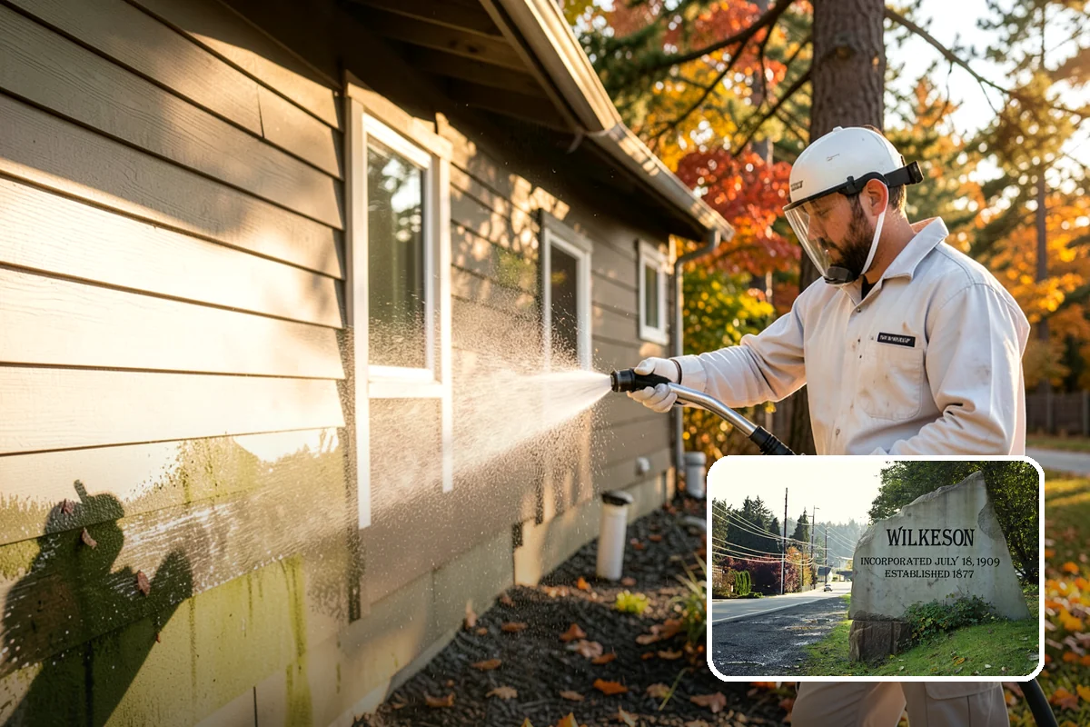 Low-Pressure Washing in Wilkeson, Pierce County, WA - Protects fragile finishes from high-pressure damage