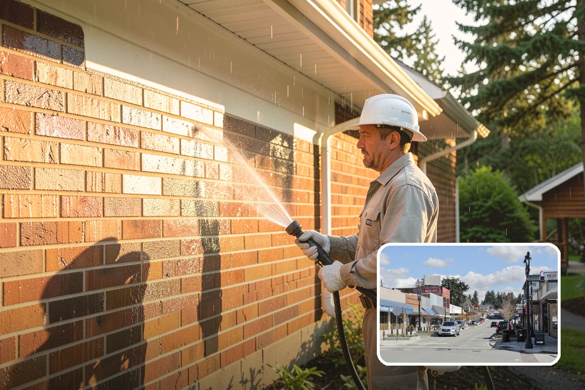 Mailbox Cleaning in Bothell, King County, WA - Restores faded, algae-covered housings