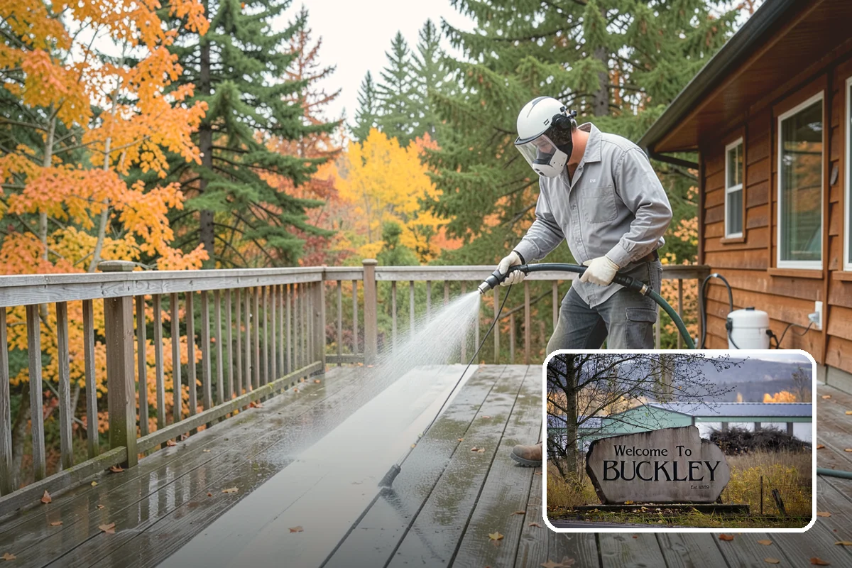 Mailbox Cleaning in Buckley, Pierce County, WA - Restores faded, algae-covered housings