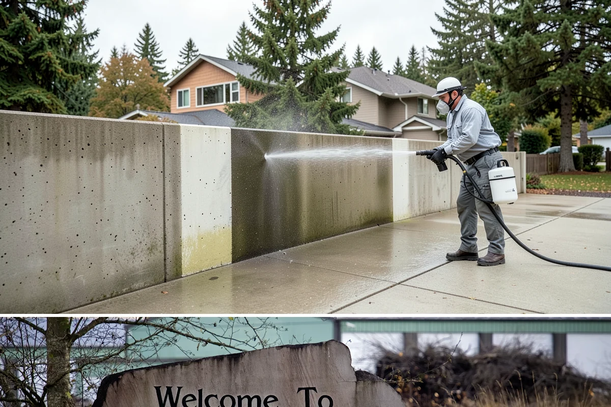Mailbox Cleaning in Buckley, Pierce County, WA - Mailboxes are best refreshed in spring and fall when Northwest algae growth peaks on exposed surfaces.