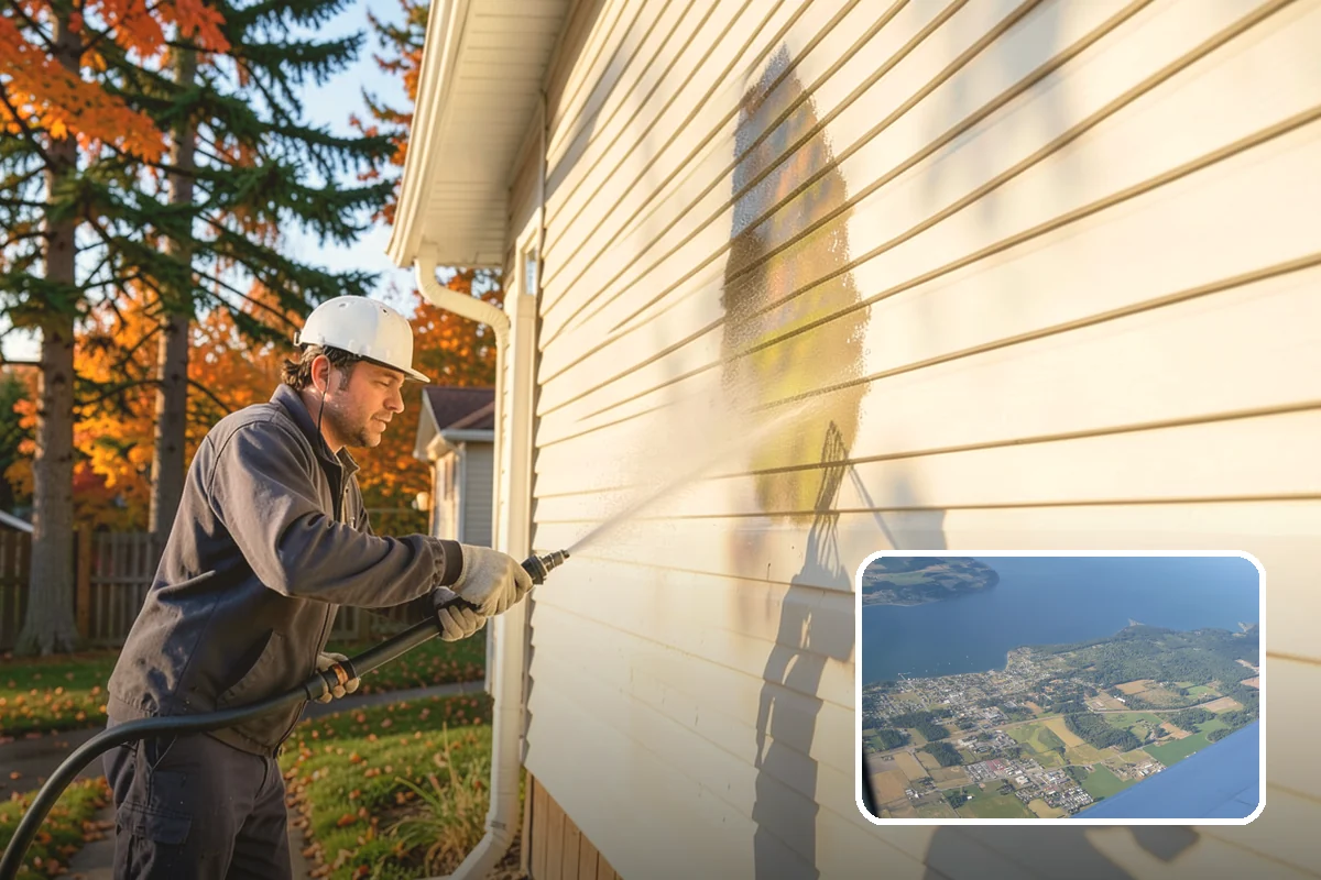 Mailbox Cleaning in Coupeville, Island County, WA - Restores faded, algae-covered housings