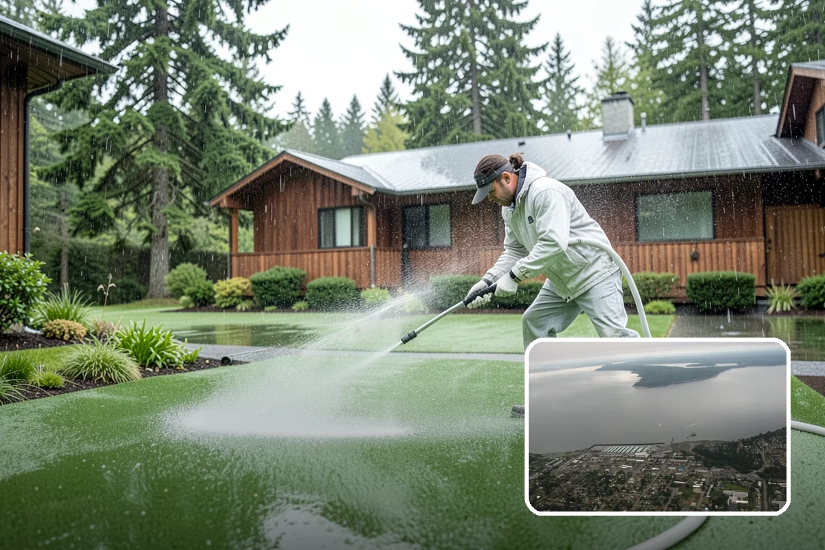 Mailbox Cleaning in Des Moines, King County, WA - Restores faded, algae-covered housings