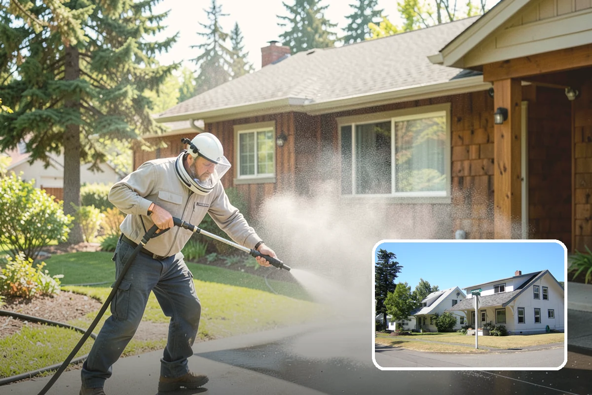 Mailbox Cleaning in DuPont, Pierce County, WA - Restores faded, algae-covered housings