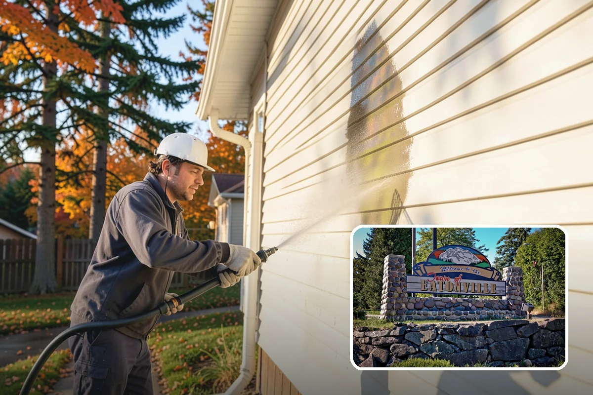 Mailbox Cleaning in Eatonville, Pierce County, WA - Restores faded, algae-covered housings