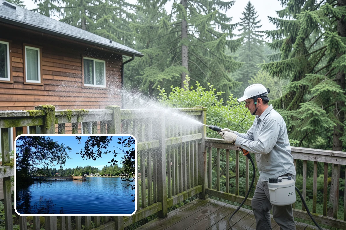 Mailbox Cleaning in Federal Way, King County, WA - Restores faded, algae-covered housings