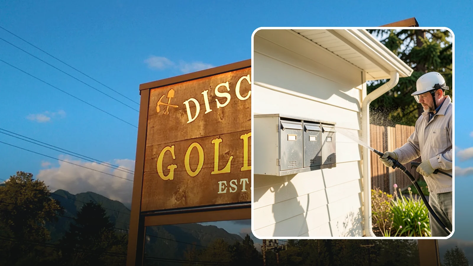 Mailbox Cleaning in Gold Bar, Snohomish County, WA - We clean mailboxes and cluster units in Washington to clear the algae, cobwebs, and grime that dull them.