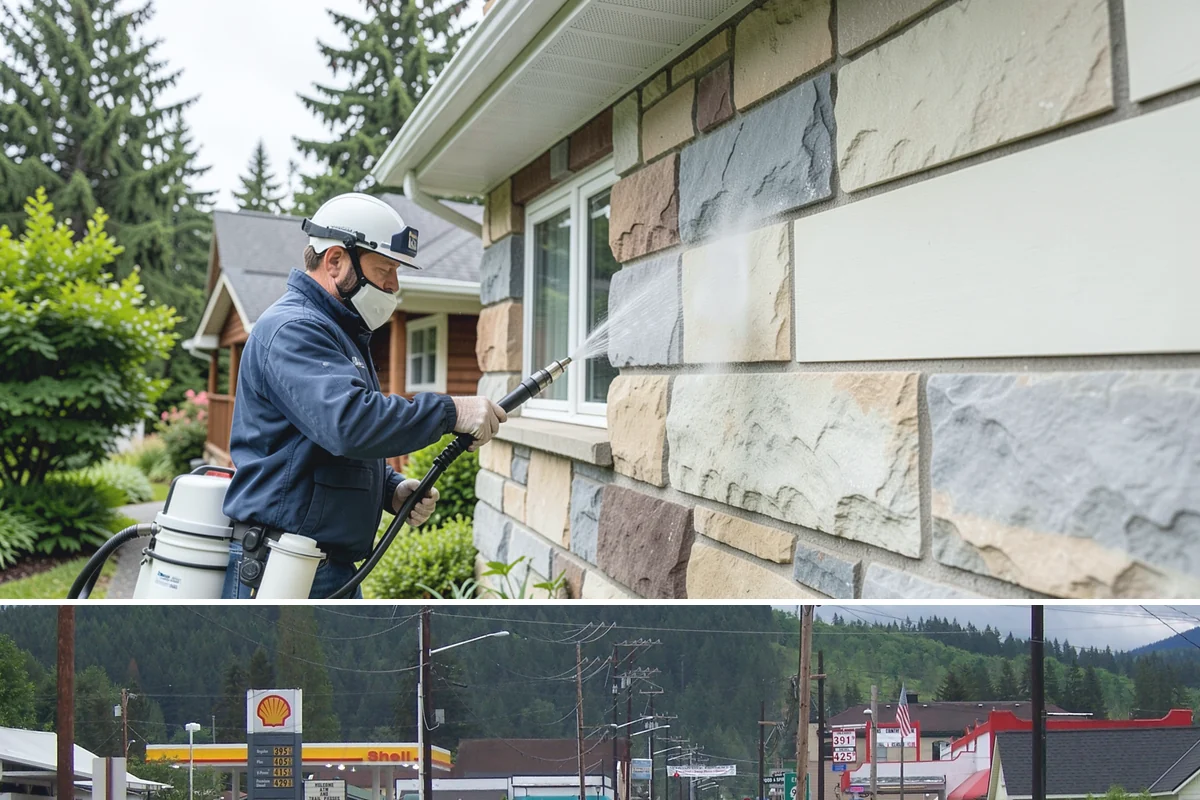 Mailbox Cleaning in Granite Falls, Snohomish County, WA - Mailboxes are best refreshed in spring and fall when Northwest algae growth peaks on exposed surfaces.