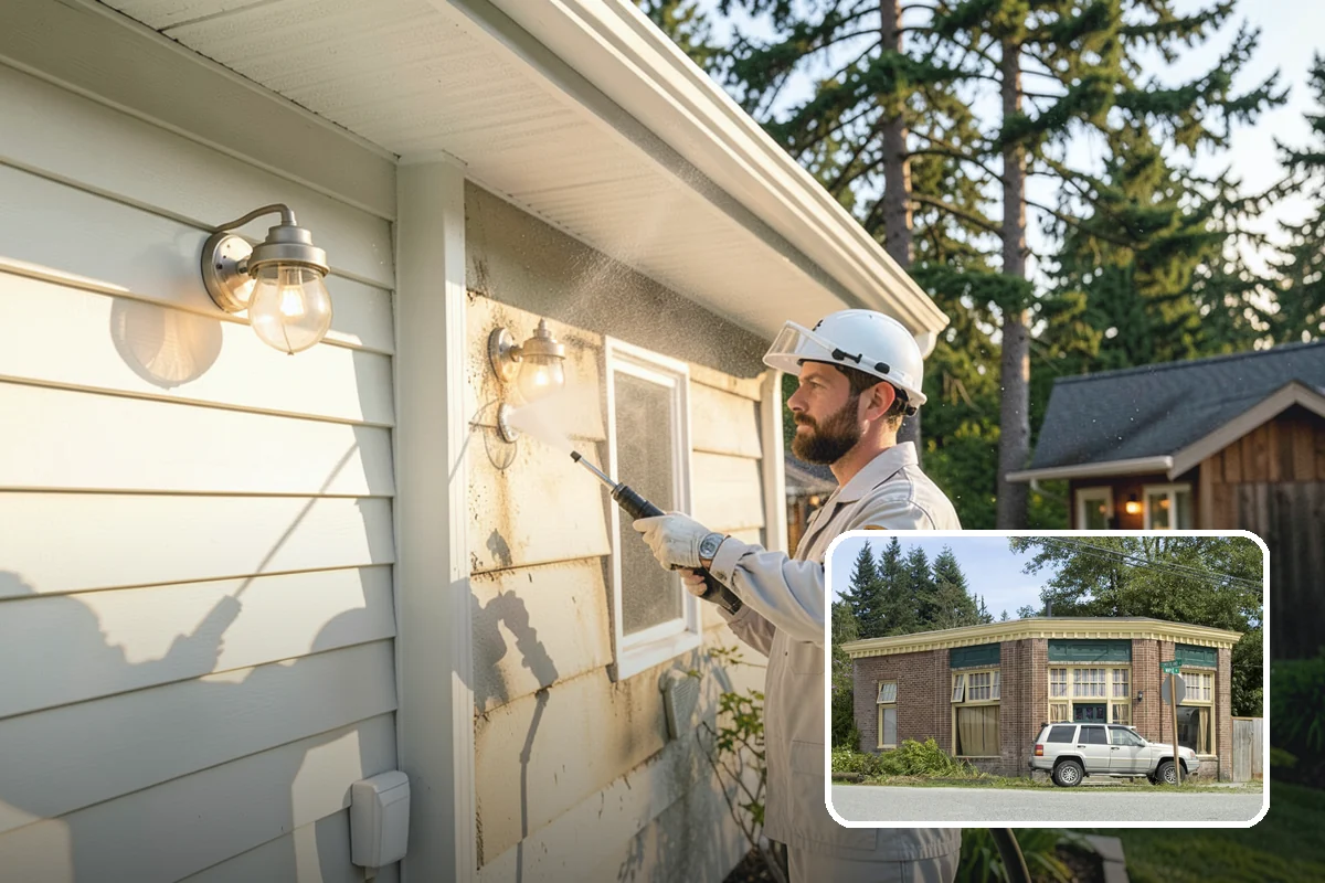 Mailbox Cleaning in Hamilton, Skagit County, WA - Restores faded, algae-covered housings