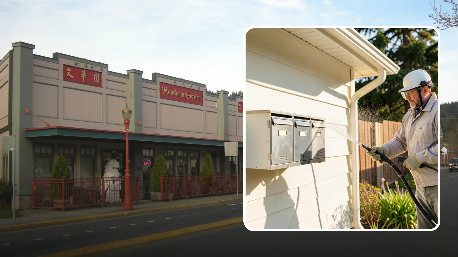 Mailbox Cleaning in Issaquah, King County, WA - We clean mailboxes and cluster units in Washington to clear the algae, cobwebs, and grime that dull them.