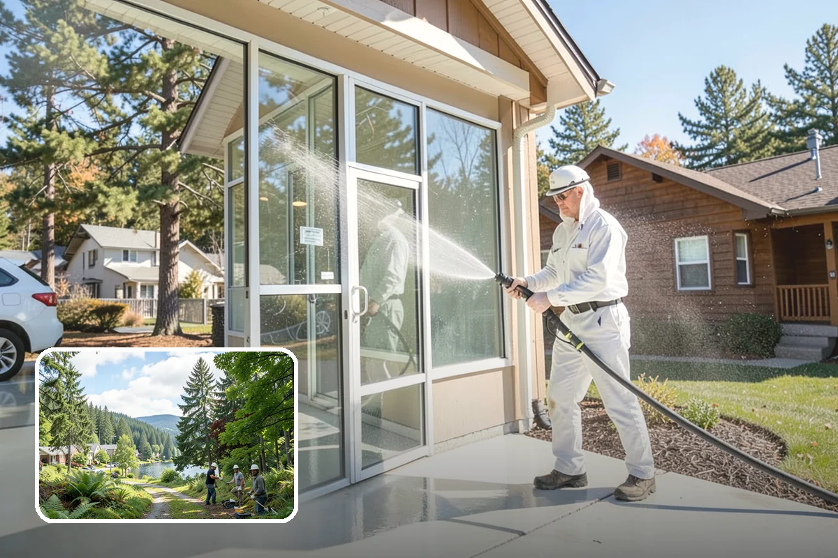 Mailbox Cleaning in Lake Forest Park, King County, WA - Restores faded, algae-covered housings