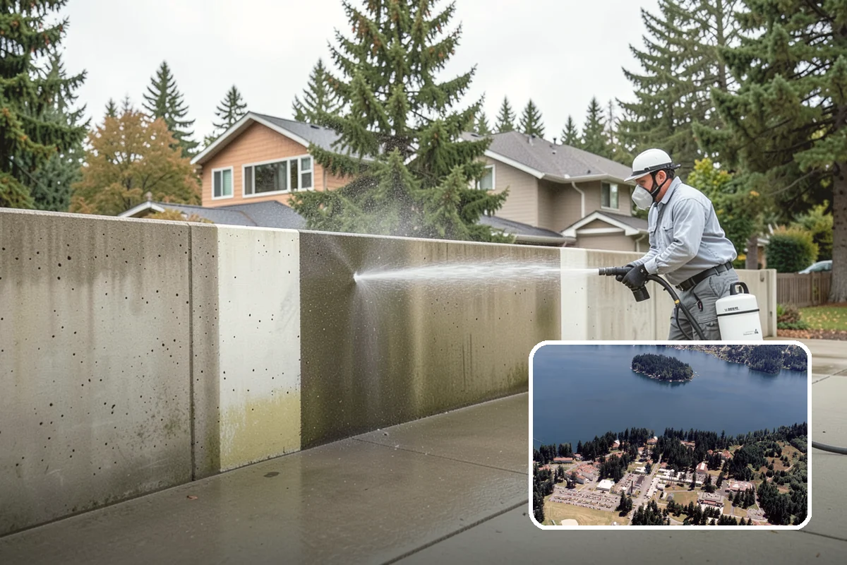 Mailbox Cleaning in Lakewood, Pierce County, WA - Restores faded, algae-covered housings