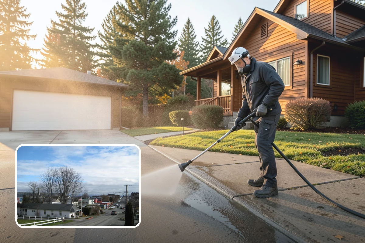 Mailbox Cleaning in Langley, Island County, WA - Restores faded, algae-covered housings