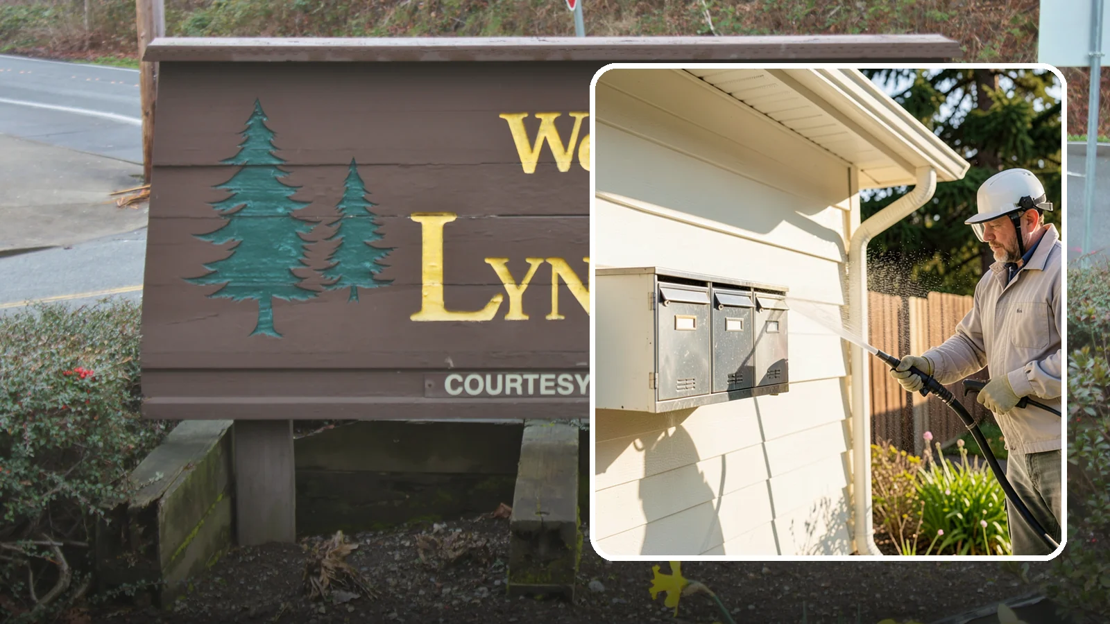 Mailbox Cleaning in Lynnwood, Snohomish County, WA - We clean mailboxes and cluster units in Washington to clear the algae, cobwebs, and grime that dull them.