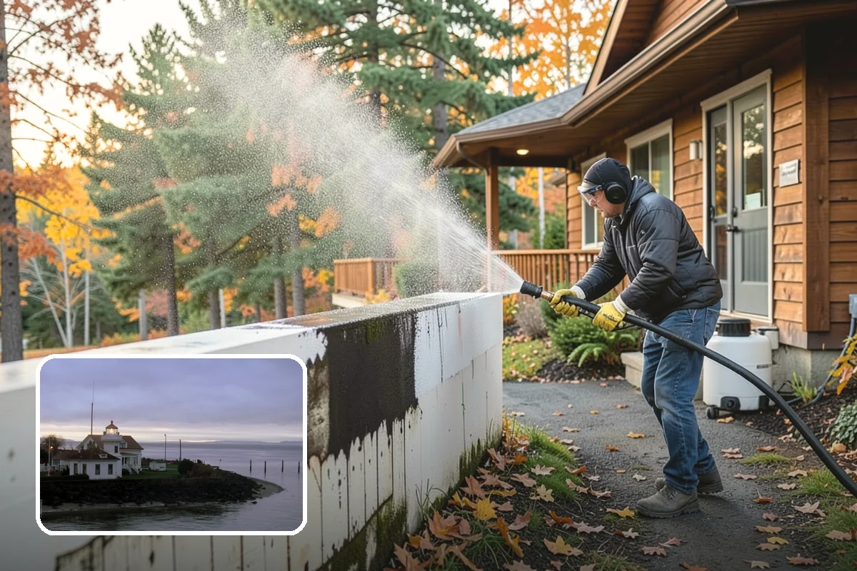 Mailbox Cleaning in Mukilteo, Snohomish County, WA - Restores faded, algae-covered housings