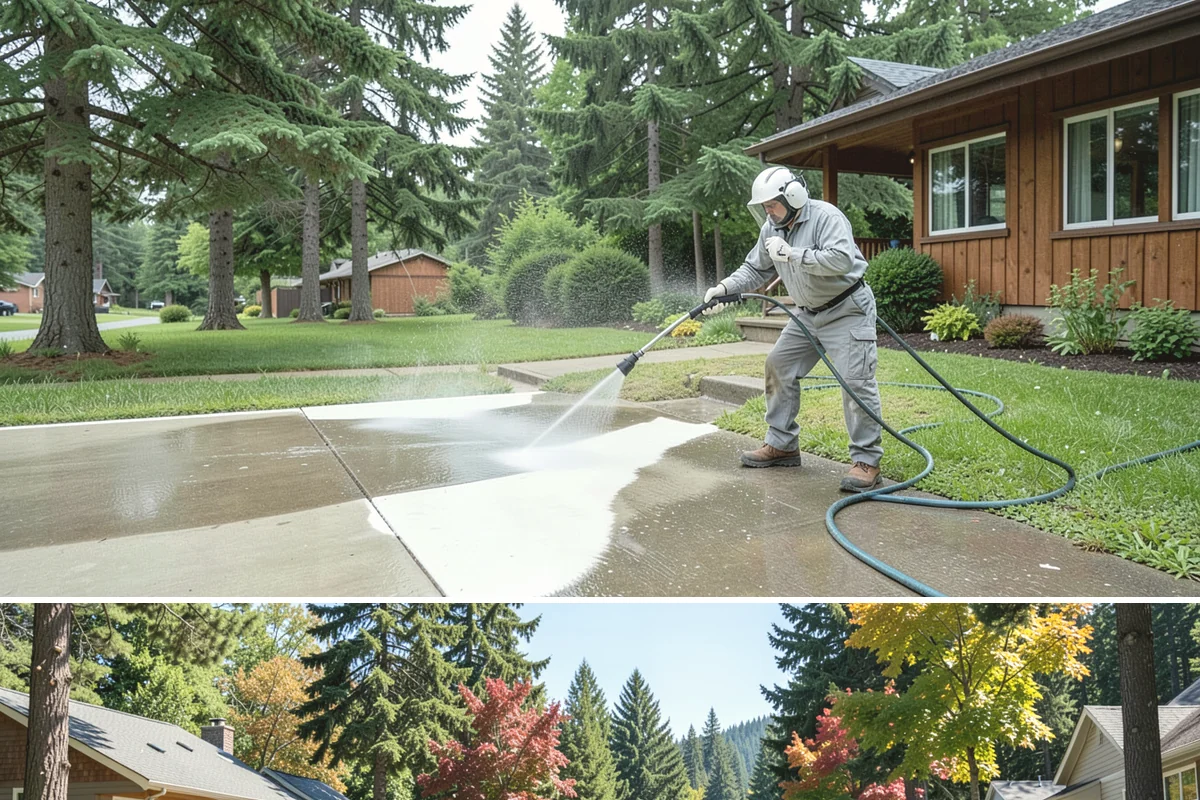 Mailbox Cleaning in Orting, Pierce County, WA - Mailboxes are best refreshed in spring and fall when Northwest algae growth peaks on exposed surfaces.