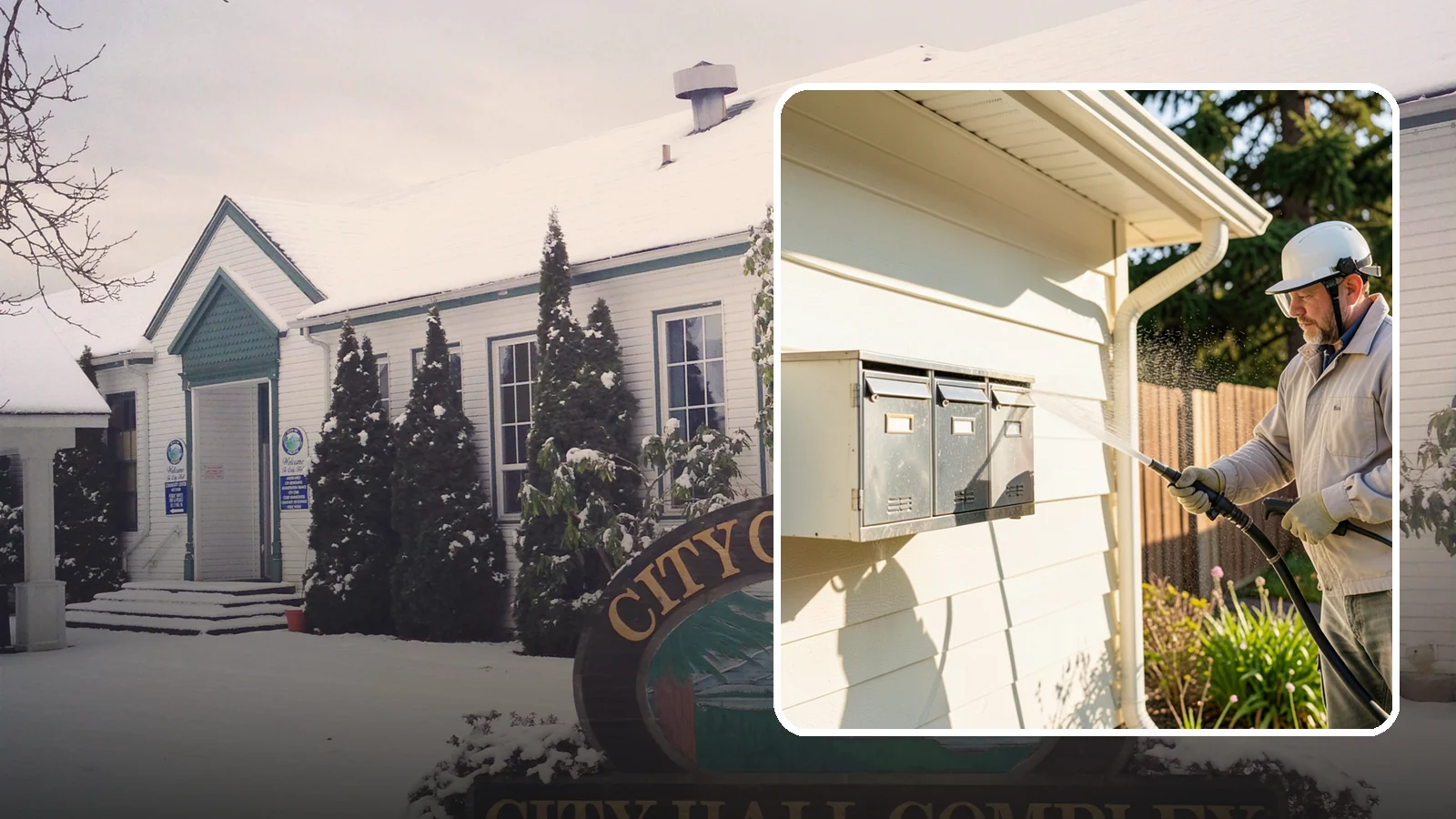 Mailbox Cleaning in Pacific, King County, WA - We clean mailboxes and cluster units in Washington to clear the algae, cobwebs, and grime that dull them.
