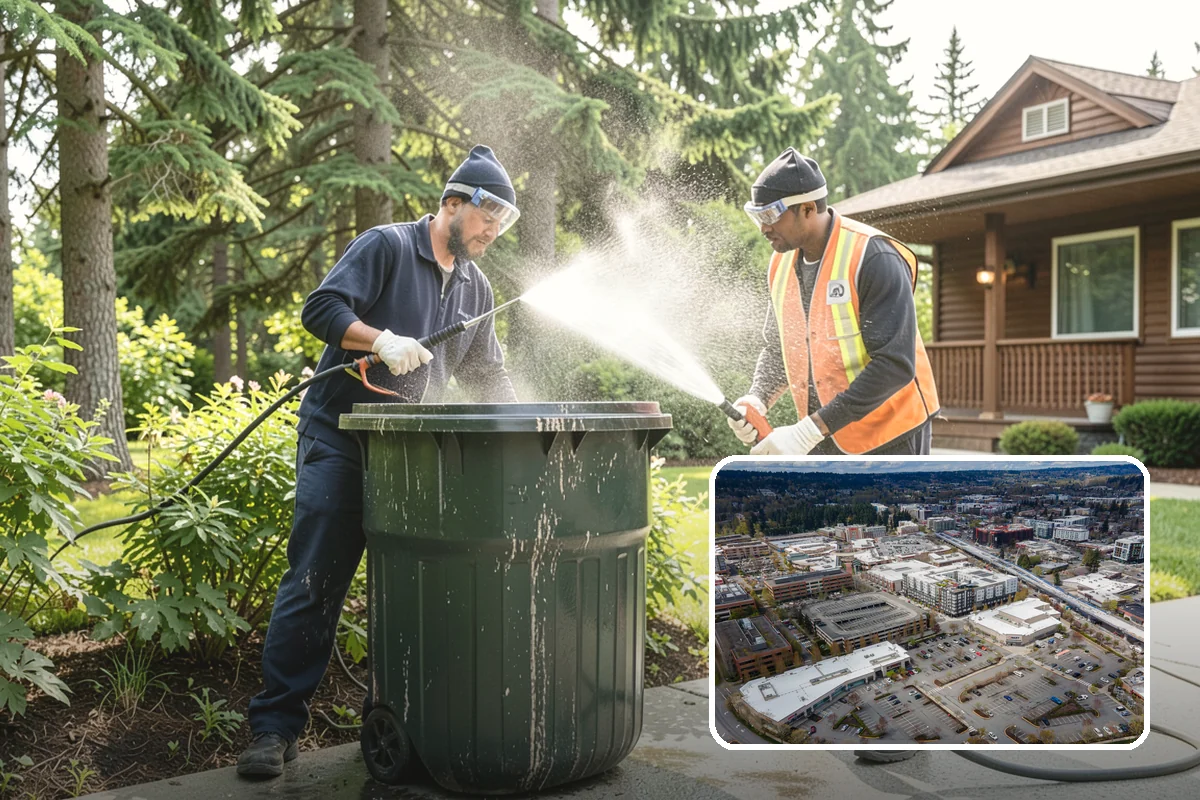 Mailbox Cleaning in Redmond, King County, WA - Restores faded, algae-covered housings