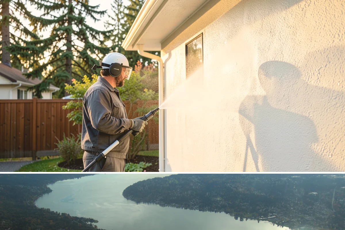 Mailbox Cleaning in Sammamish, King County, WA - Mailboxes are best refreshed in spring and fall when Northwest algae growth peaks on exposed surfaces.