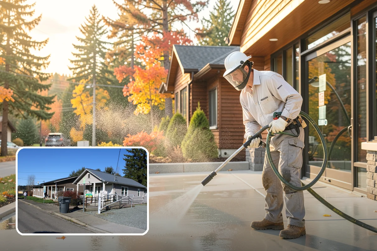 Mailbox Cleaning in South Prairie, Pierce County, WA - Restores faded, algae-covered housings
