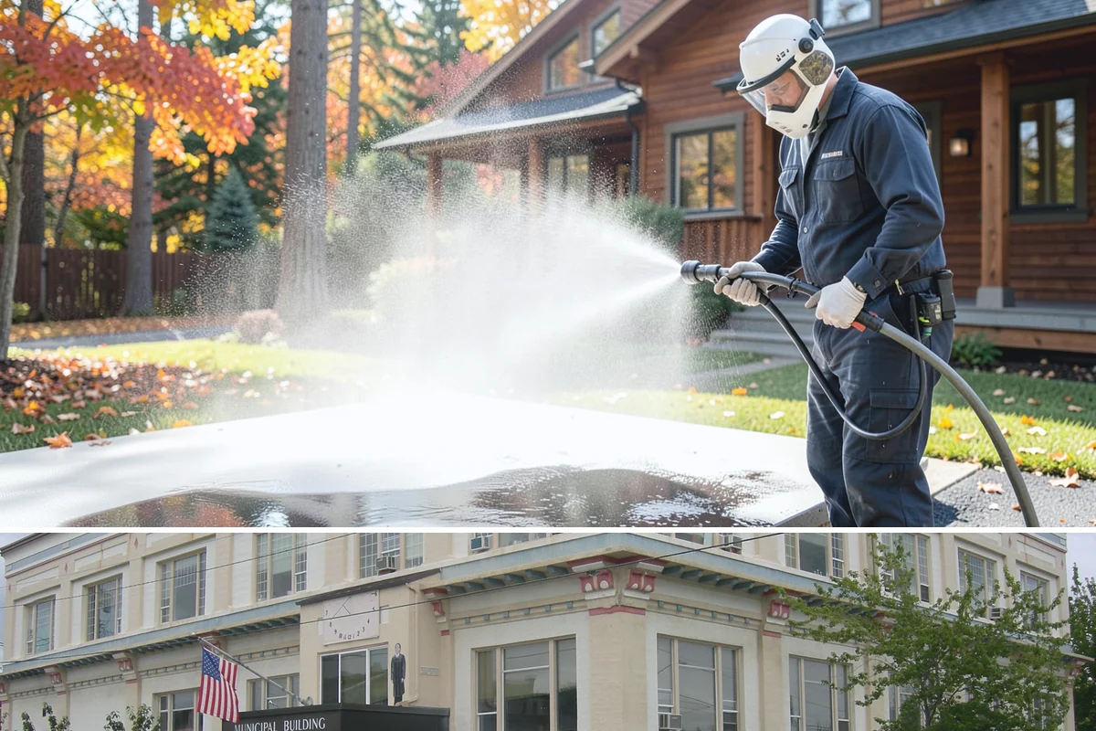 Masonry Restoration Cleaning in Anacortes, Skagit County, WA - A stable, dry summer stretch is safest for aged masonry, since saturated historic material is more vulnerable during any cleaning.