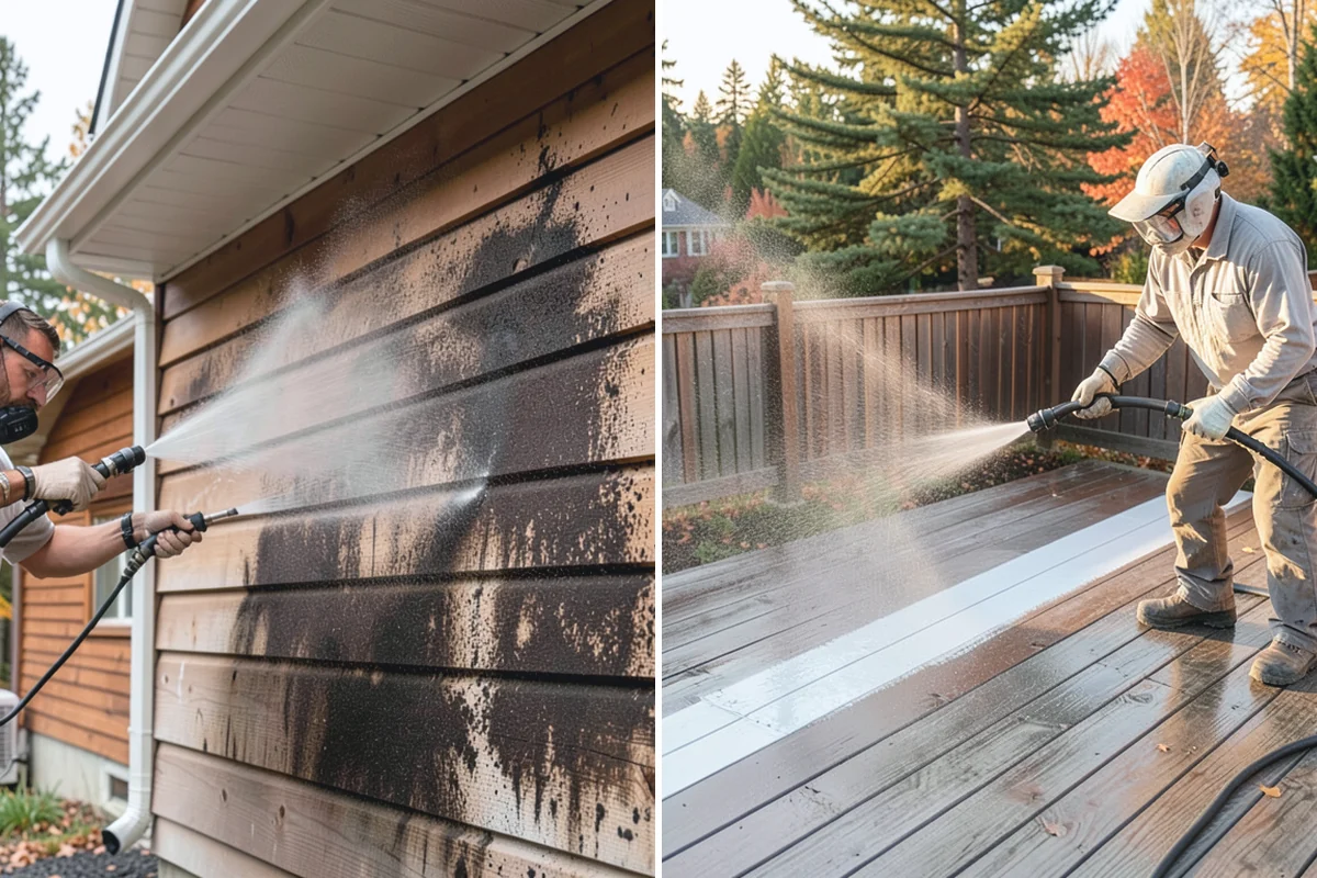 Masonry Restoration Cleaning in Auburn, King County, WA - Survey the masonry condition and test discreetly