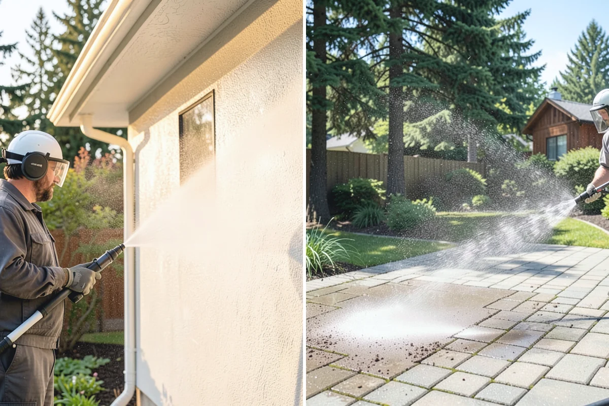Masonry Restoration Cleaning in Beaux Arts Village, King County, WA - Survey the masonry condition and test discreetly