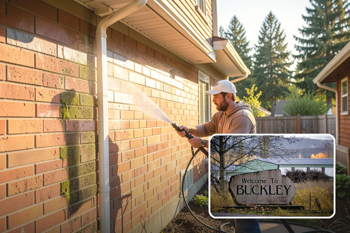 Masonry Restoration Cleaning in Buckley, Pierce County, WA - Preserves fragile mortar and softened historic stone