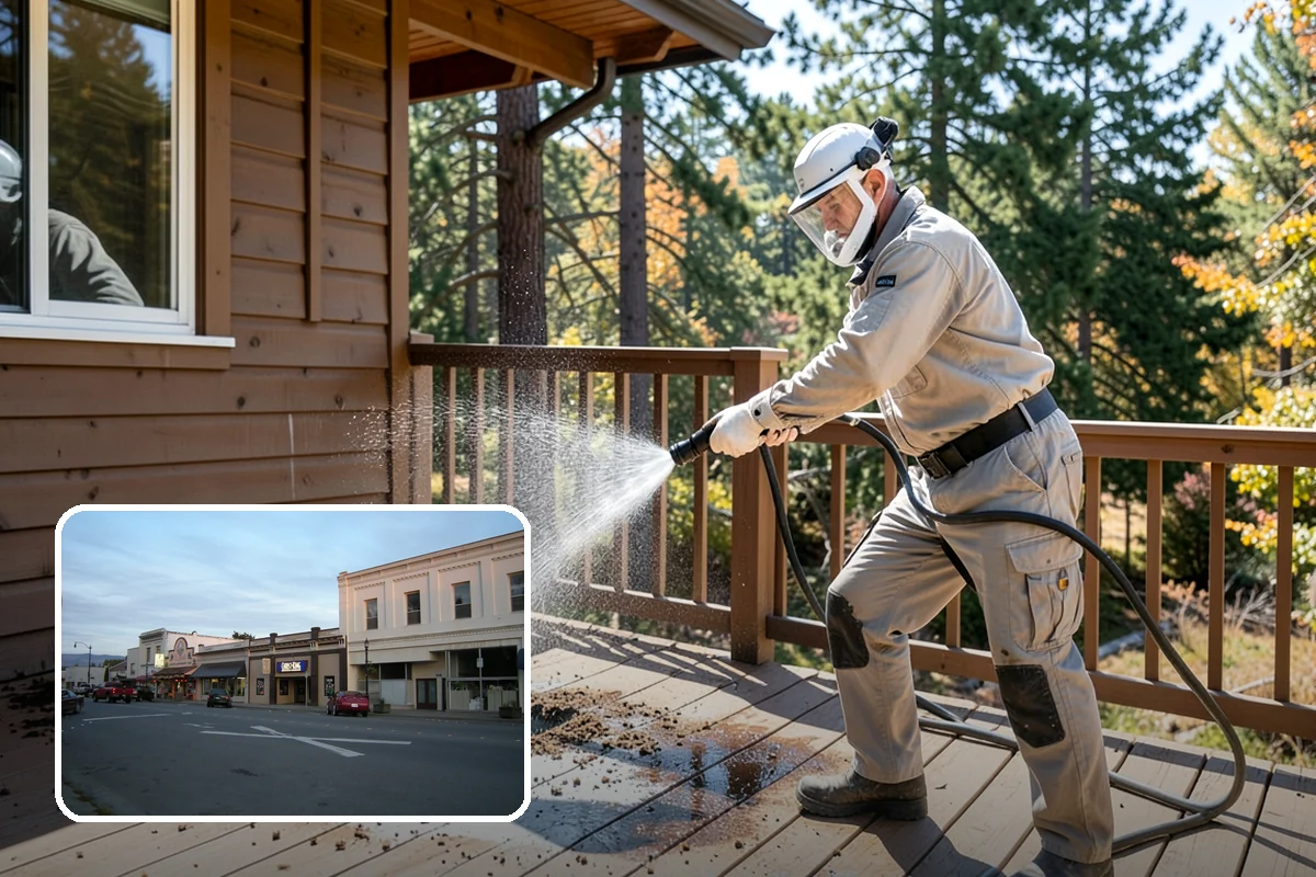 Masonry Restoration Cleaning in Burlington, Skagit County, WA - Preserves fragile mortar and softened historic stone