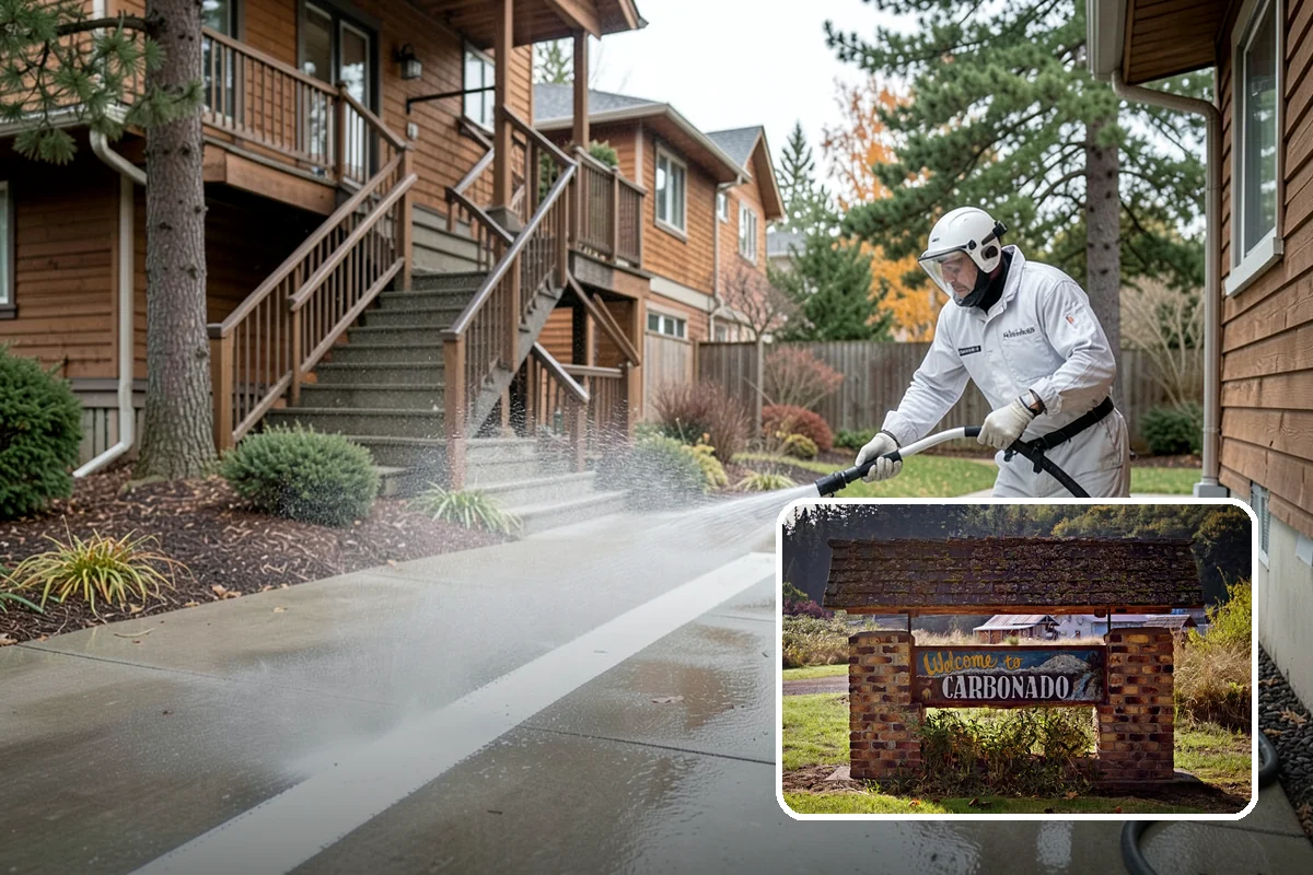 Masonry Restoration Cleaning in Carbonado, Pierce County, WA - Preserves fragile mortar and softened historic stone
