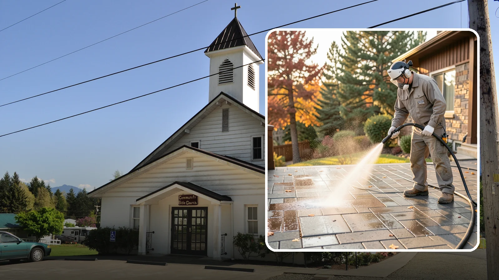 Masonry Restoration Cleaning in Concrete, Skagit County, WA - Carefully restore aged or historic masonry with staged, low-impact cleaning that preserves the original material.