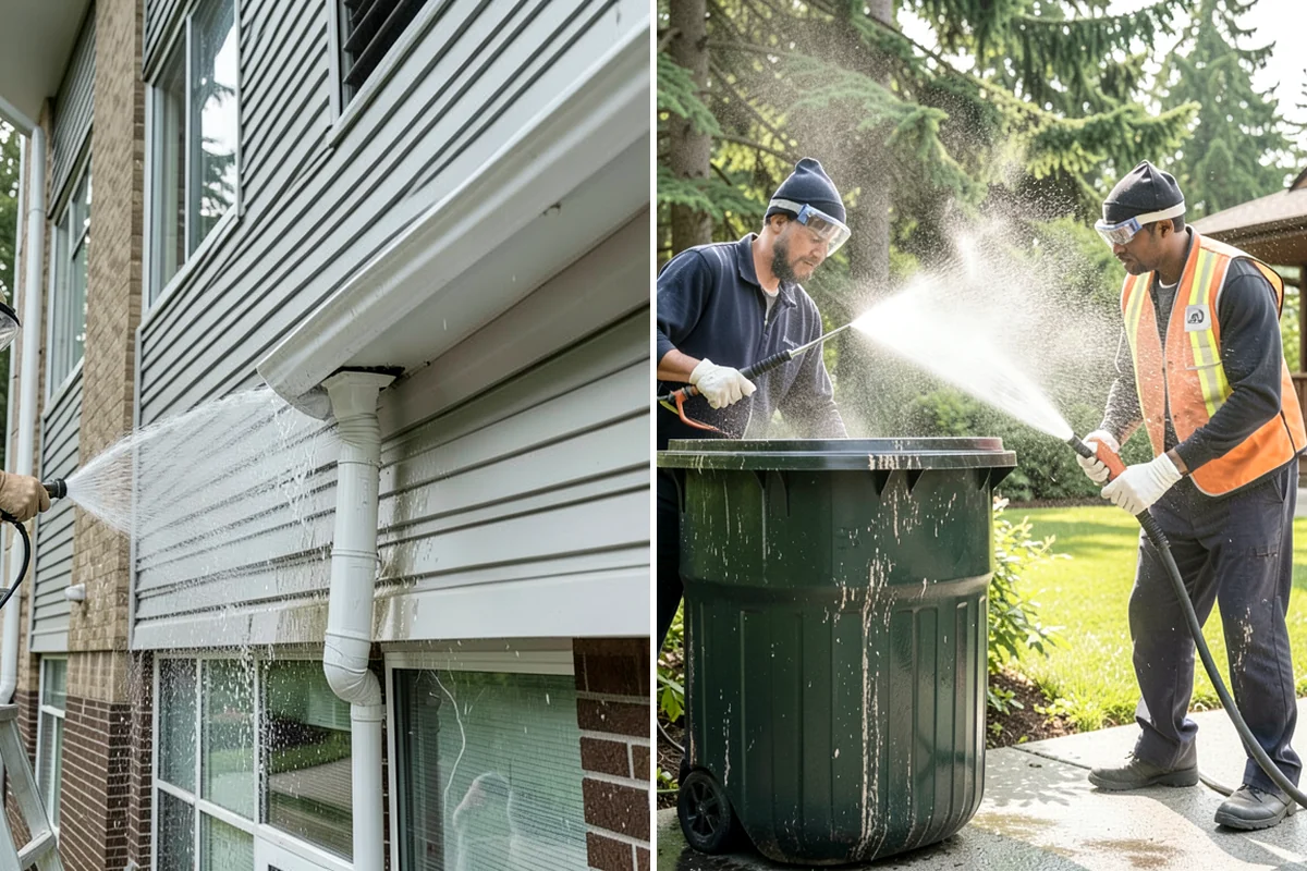 Masonry Restoration Cleaning in Concrete, Skagit County, WA - Survey the masonry condition and test discreetly