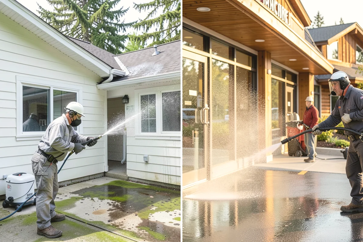 Masonry Restoration Cleaning in Edgewood, Pierce County, WA - Survey the masonry condition and test discreetly