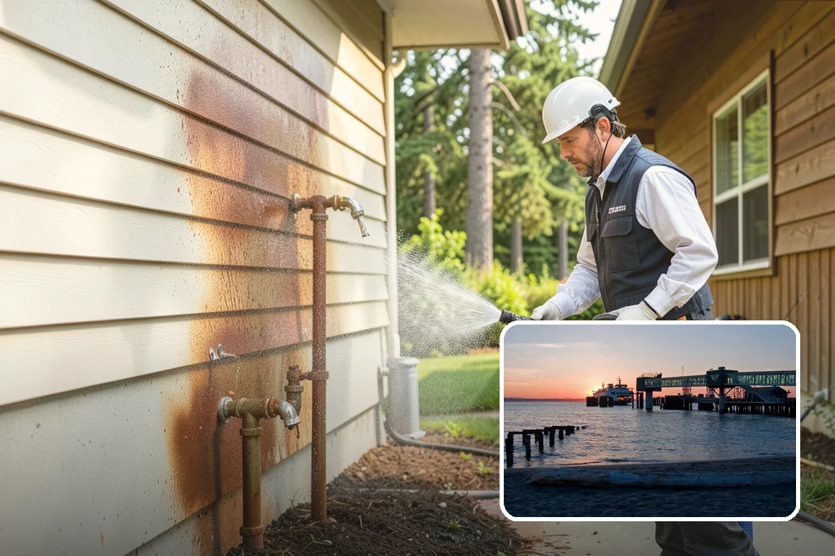 Masonry Restoration Cleaning in Edmonds, Snohomish County, WA - Preserves fragile mortar and softened historic stone