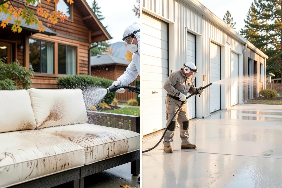 Masonry Restoration Cleaning in Federal Way, King County, WA - Survey the masonry condition and test discreetly
