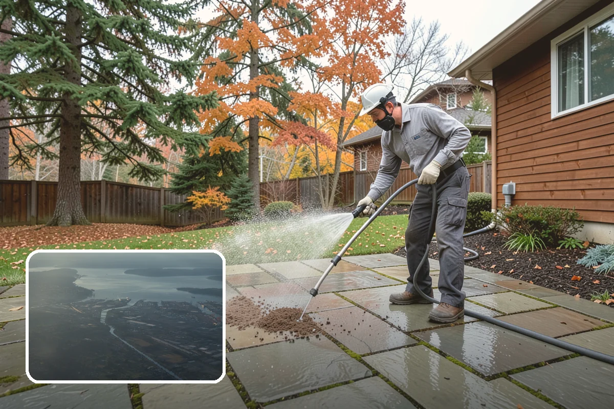 Masonry Restoration Cleaning in Fife, Pierce County, WA - Preserves fragile mortar and softened historic stone